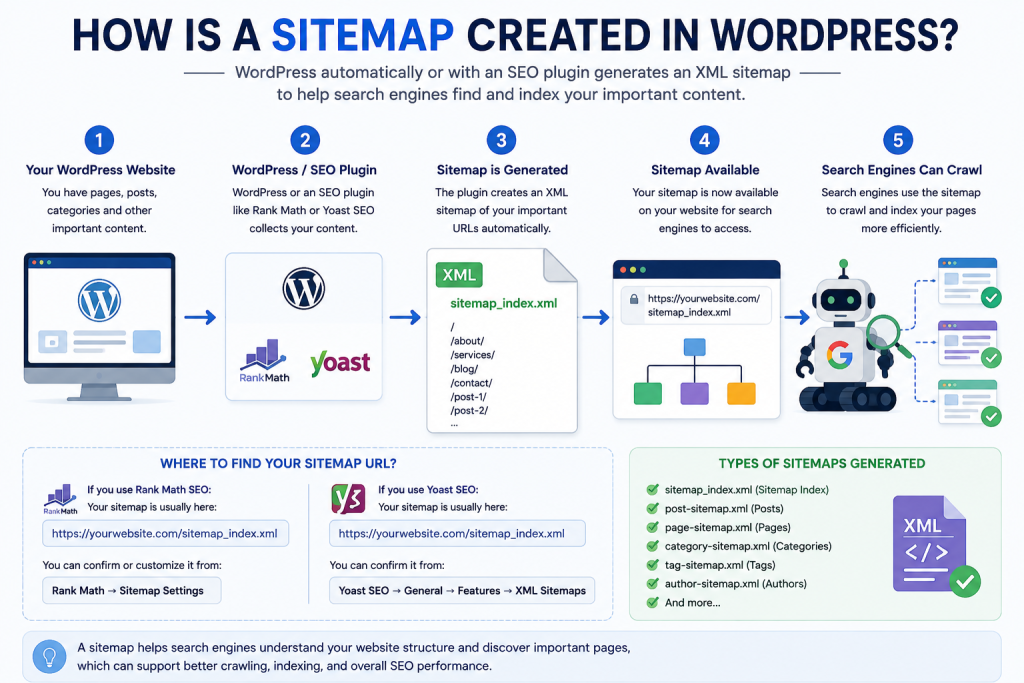 Rank Math Sitemap settings in WordPress